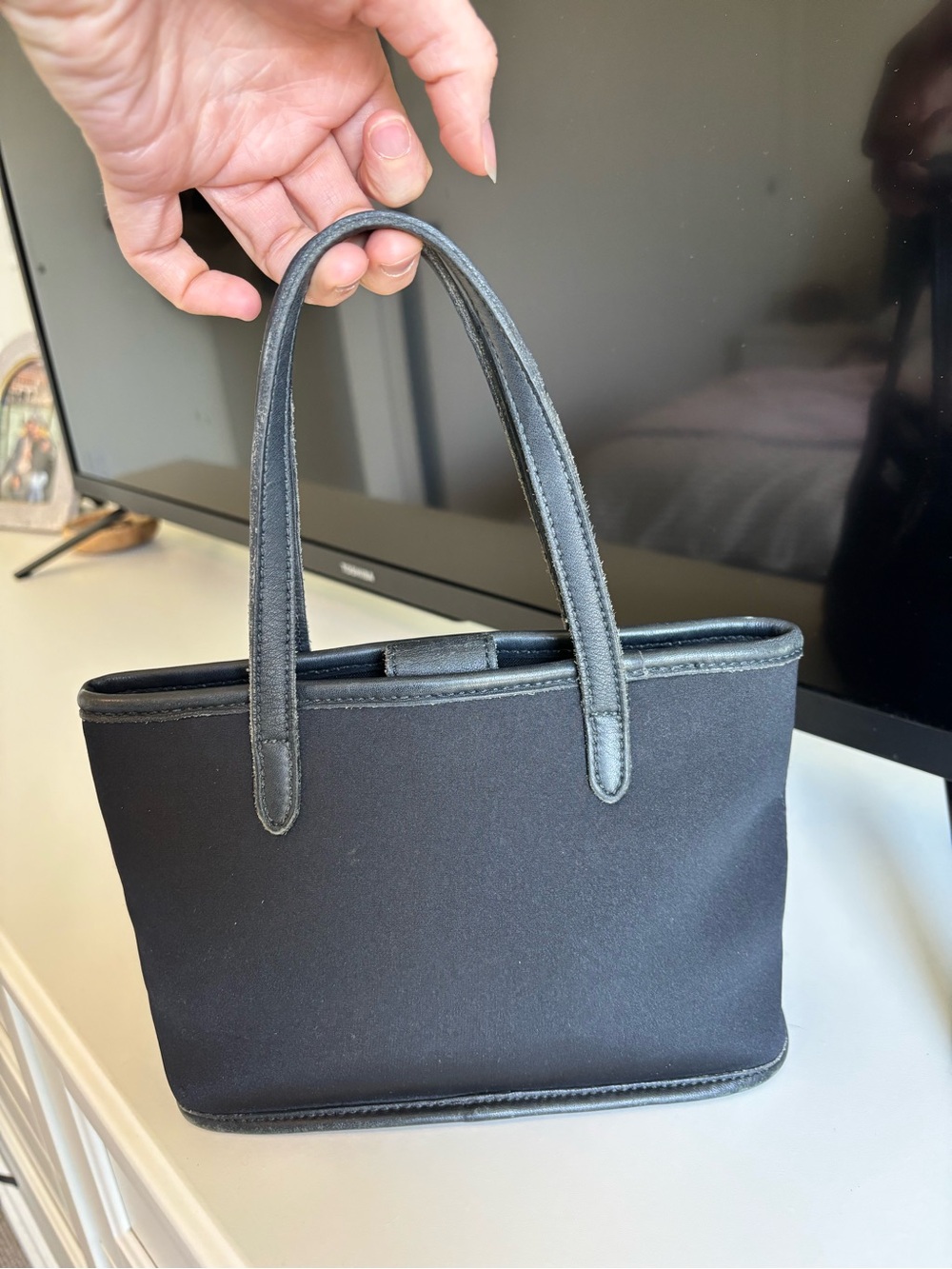 Vintage Coach Mini Tote - Picture 3 of 5